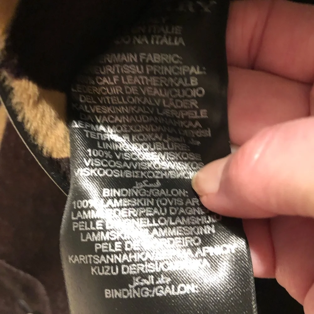 HOLD - Buberry Prorsum Giraffe Calf Hair Trench Coat, RARE, HTF Sz IT48, US6/8 - Picture 15 of 16